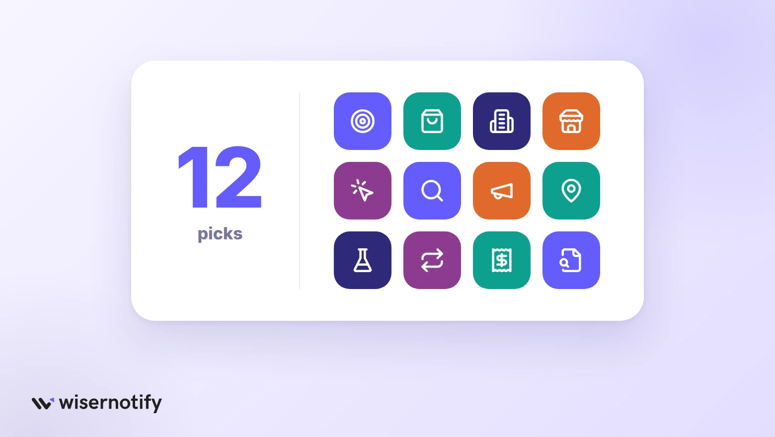 Twelve CRO agencies on the Australian national shortlist, shown as icon tiles