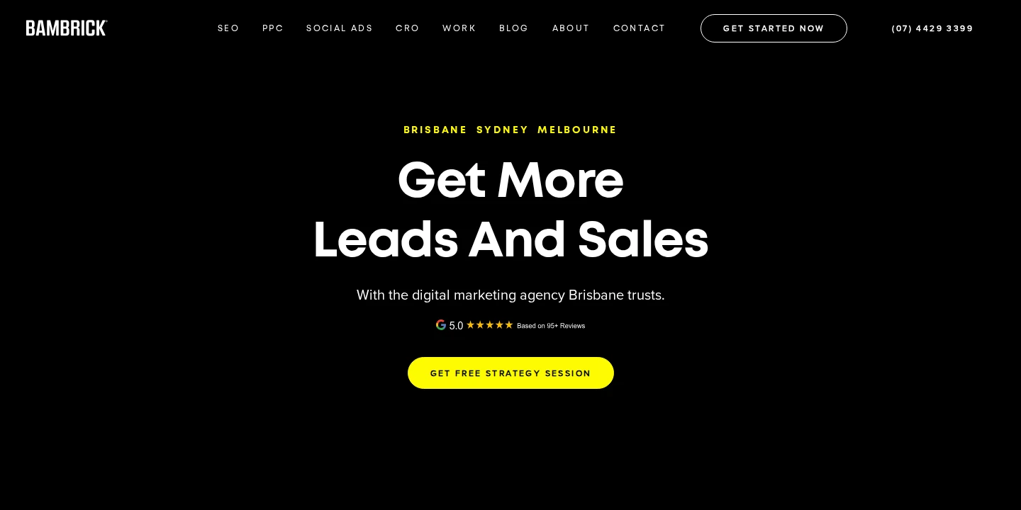 BAMBRICK homepage