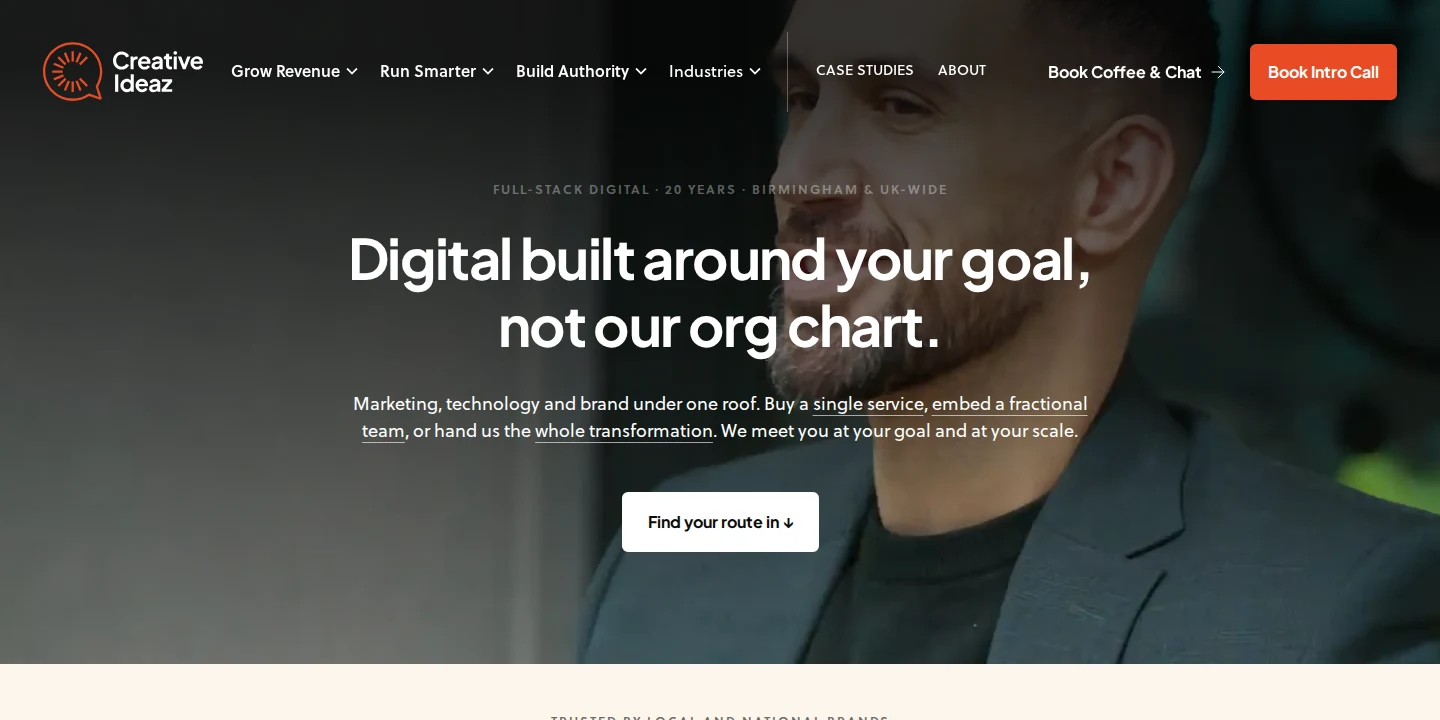 Creative Ideaz homepage
