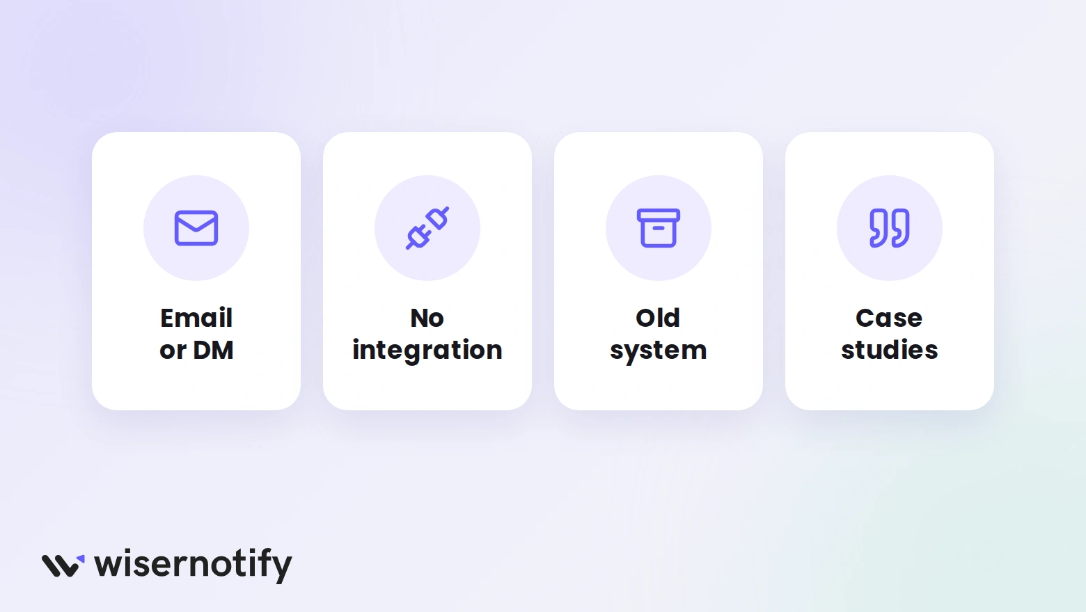 When custom reviews make sense: reviews from email or DMs, sources with no integration, an old system, and case studies