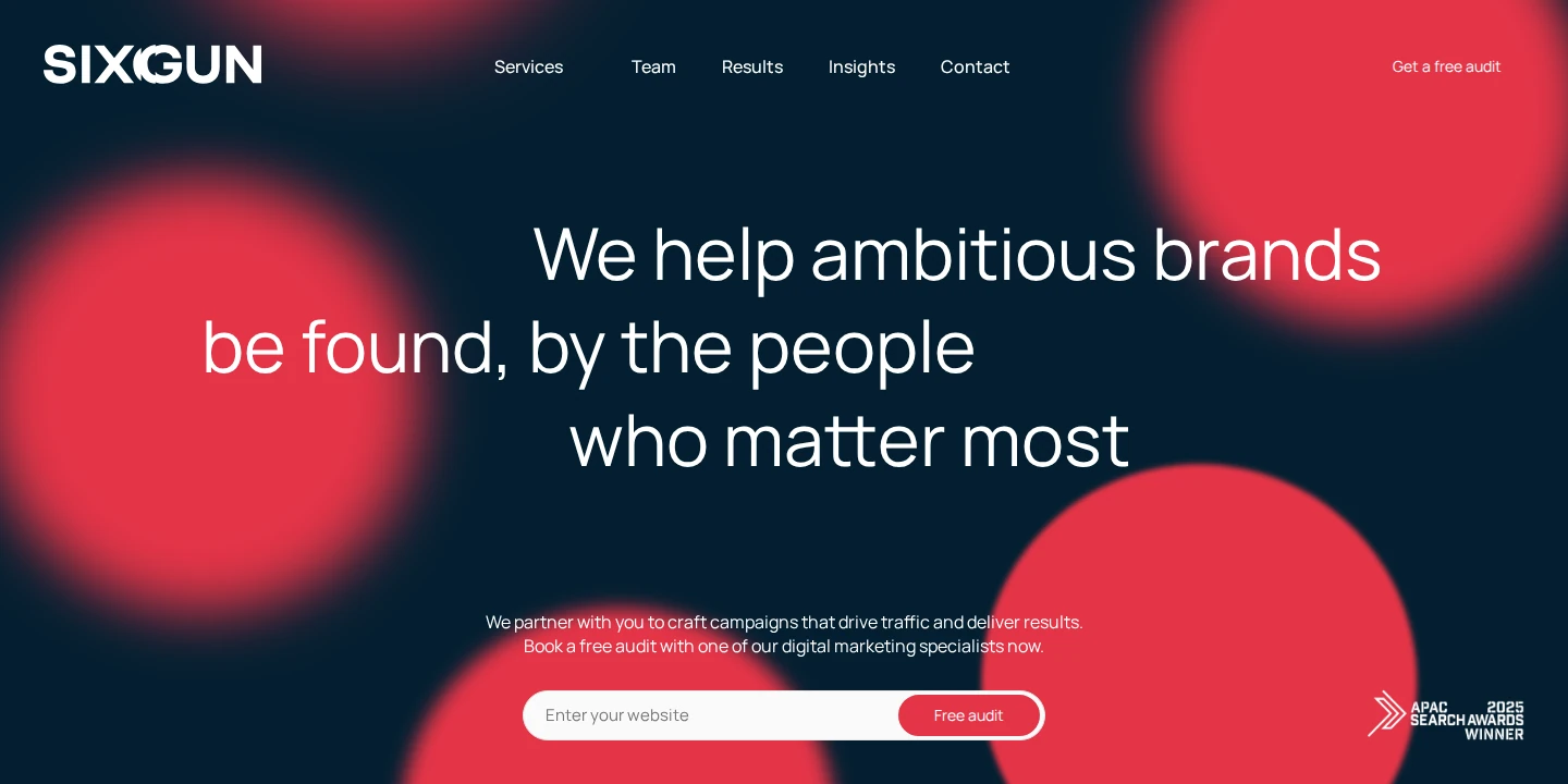 SIXGUN homepage